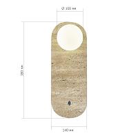 Дополнительная картинка SL1194.431.01 Светильник настенный ST-Luce EARTHY