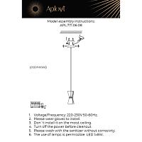Дополнительная картинка APL.771.06.08 Светильник подвесной Aployt Charlayn