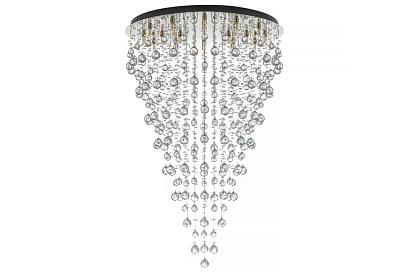 люстры подвесная хрустальная люстра arti lampadari flusso h 1.4.80.615 n, доставка по Казахстану 