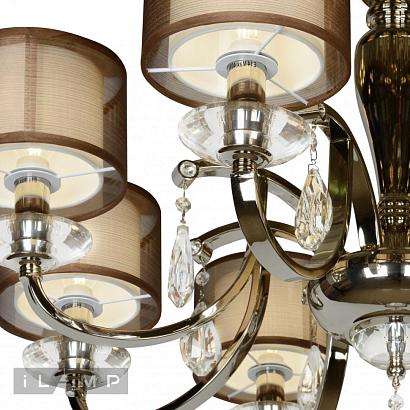 Потолочные Потолочная люстра iLamp Sofia 88210/8 CR, доставка по Казахстану 