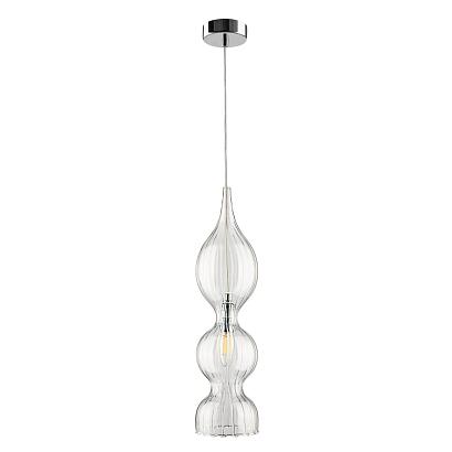 светильник подвесной crystal lux iris sp1 b transparent crystal lux 2075/201, доставка по Казахстану 
