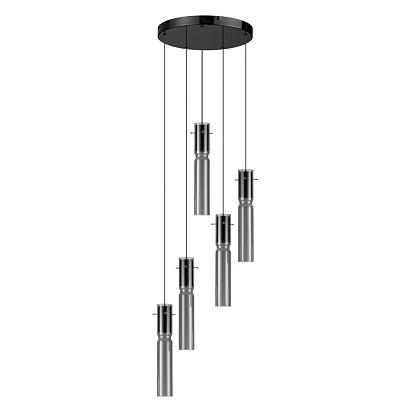 люстры 5058/25l pendant odl24 325 подвесной светильник led 5*5w 3000k scrow, доставка по Казахстану 
