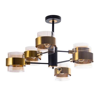 купить Люстра на штанге Arte Lamp CARLO A8205SP-6BK в Алматы, svet.kz, доставка по Казахстану 