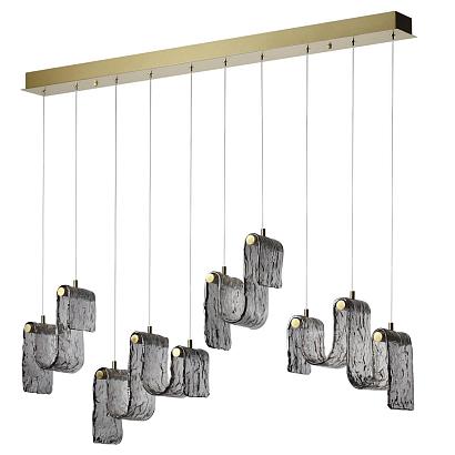 люстры 5106/52l odeon light  люстра линейная flow, доставка по Казахстану 