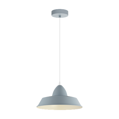 49052 подвес auckland-p, 1x60w(e27), сталь/пастельн/голубой, доставка по Казахстану 
