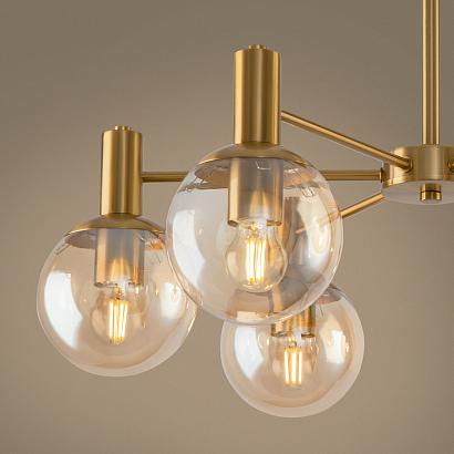 купить Люстра Freya FR5175PL-06BS в Алматы, svet.kz, доставка по Казахстану 