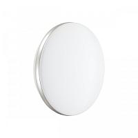7625/AL PALE SN 036 Светильник пластик/белый/серебристый LED 12Вт без ДУ 4000К D290 IP43 RINGO