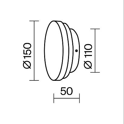 Декоративные настенные Настенный светильник (бра) Maytoni MOD461WL-L5BGK Basic Texture, доставка по Казахстану 