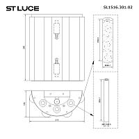 Дополнительная картинка SL1516.301.02 Светильник настенный ST-Luce DELIGHT