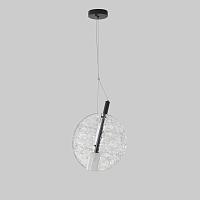 светильник подвесной crystal lux frozen sp1 black crystal lux 3991/201, доставка по Казахстану 