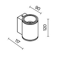 Дополнительная картинка Настенный светильник (бра) Outdoor O303WL-L5W3K