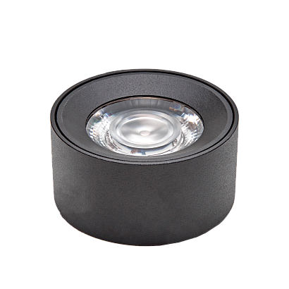 Светильник светодиодный накладной , серия FA, черн., 6,6Вт, IP20, тепл. бел/000/ купить в Алматы svet.kz