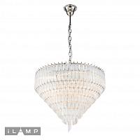 люстры подвесная люстра ilamp manhattan 051d-6 nickel, доставка по Казахстану 