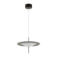 5012/16l l-vision odl23 281 черный/белый матовый металл/акрил подвес led 16w 3000k steka, доставка по Казахстану 