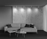 Трековый светильник Maytoni Focus Design TR011‑1‑GU10‑W