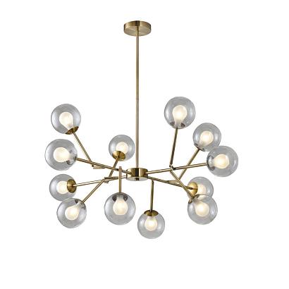 подвесная светодиодная люстра favourite bullae 2135-12p, доставка по Казахстану 