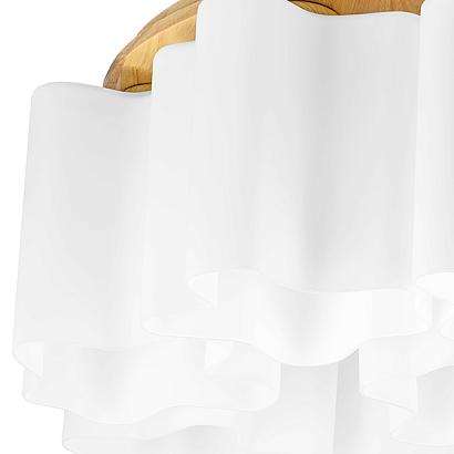 Потолочные Потолочная люстра Lightstar Nubi Legno 802095, доставка по Казахстану 