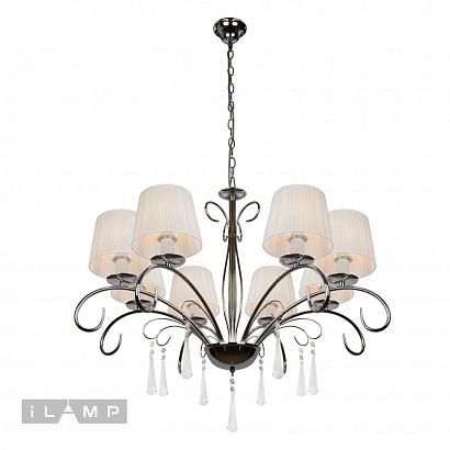 люстры подвесная люстра ilamp perfection rm7006/8cr, доставка по Казахстану 