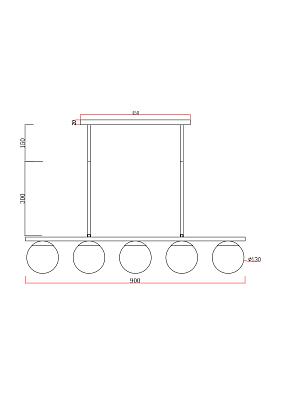 купить Подвесной светильник Freya FR5199PL-05BS в Алматы, svet.kz, доставка по Казахстану 