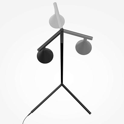 Напольный светильник (торшер) Maytoni MOD489FL-L20B3K Stripe купить в Алматы svet.kz