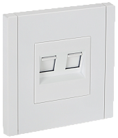 FORTE&PIANO Роз. комп. 2-ая RJ45 кат.6 FP234 бел. IEK 