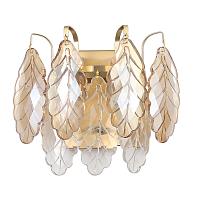 Настенный светильник Crystal Lux TREVI AP2 BRASS Crystal Lux 3220/402