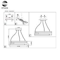 Дополнительная картинка Подвесной светодиодный светильник ST Luce Genuine SL963.503.01
