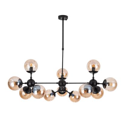 подвесная люстра arte lamp bolla a1664sp-12bk, доставка по Казахстану 