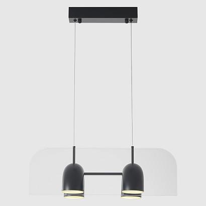 Подвесные Светильник подвесной Crystal Lux ELEMENT SP24W LED BLACK Crystal Lux 4020/224, доставка по Казахстану 