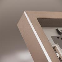 Дополнительная картинка Рамка металлическая на 2 поста, S70 Metal (платина)