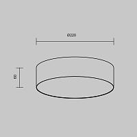 Дополнительная картинка Потолочный светильник Technical C032CL-24W4K-RD-W