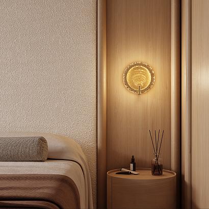 Декоративные настенные Настенный светильник (бра) Maytoni MOD481WL-L8BS3K Regatta, доставка по Казахстану 