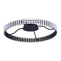 люстры sl6203.402.50 люстра потолочная st-luce черный/белый led 1*50w 3000k, доставка по Казахстану 