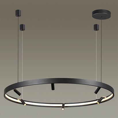 люстры подвесная светодиодная люстра odeon light hightech fonda 4317/93l, доставка по Казахстану 