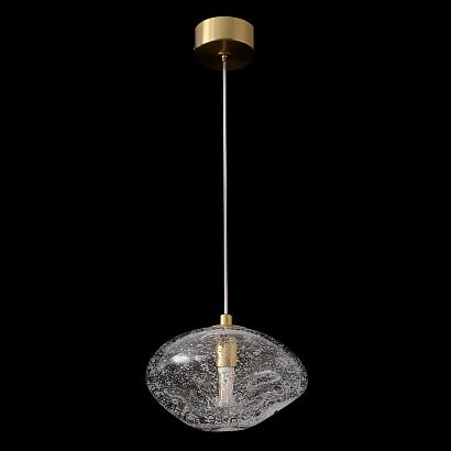 светильник подвесной crystal lux formless sp1 transparent 4120/201, доставка по Казахстану 