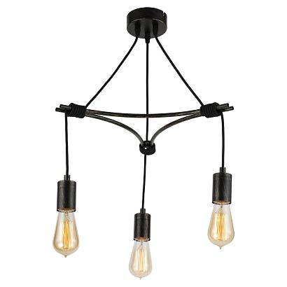 люстры подвесная люстра lussole loft cranbrook lsp-8255, доставка по Казахстану 