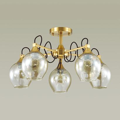 потолочная люстра lumion megan 3777/5c, доставка по Казахстану 