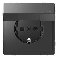 Розетка Schneider Electric Merten D-Life 16A с/з и крышкой MTN2314-6034 