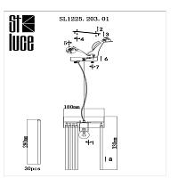 Дополнительная картинка Подвесной светильник ST Luce Contatto SL1225.203.01