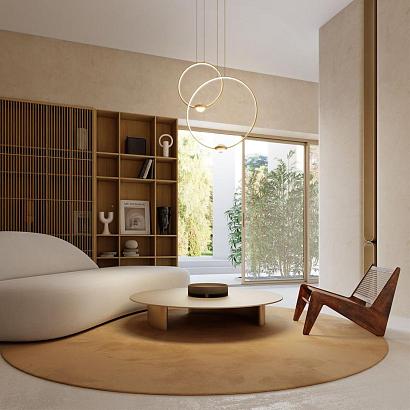 подвесной светодиодный светильник odeon light l-vision gota 4336/18l, доставка по Казахстану 