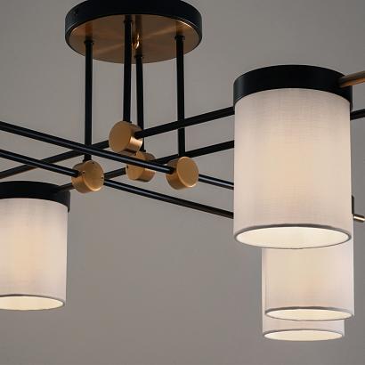 Потолочные Потолочный светильник Freya FR5377CL-08B, доставка по Казахстану 