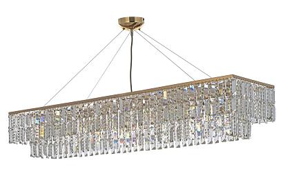 подвесная хрустальная люстра arti lampadari milano e 1.5.120x30.107 g, доставка по Казахстану 