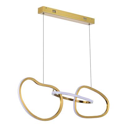 sl6505.203.26 светильник подвесной st-luce золотистый/золотистый led 1*26w, доставка по Казахстану 