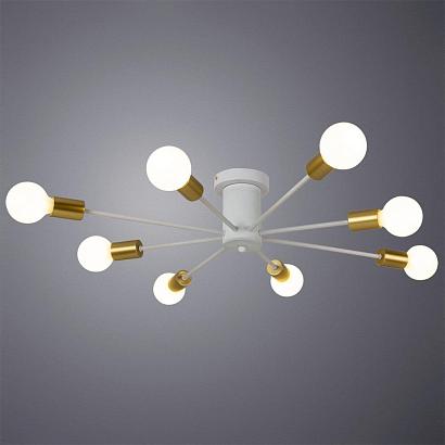 люстры потолочный светильник arte lamp alastor a6702pl-8wh, доставка по Казахстану 