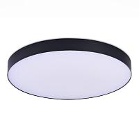 люстры st606.442.96 светильник потолочный черный led 1*96w 4000k 8 640lm ra>85 120° ip20 d600xh55 185-265v, доставка по Казахстану 