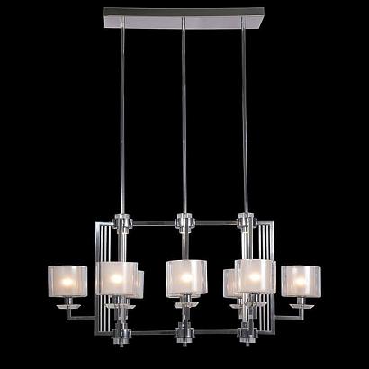 люстры подвесная люстра newport 4408/s chrome м0057156, доставка по Казахстану 