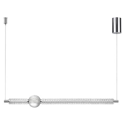 Подвесные 5007/28L L-VISION ODL24 467 Подвесной светильник LED 28W 4000K 2089лм CRYSTAL, доставка по Казахстану 