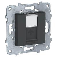 Розетка компьютерная RJ45 Schneider Electric Unica New Cat. 5е UTP NU541154 