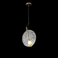 светильник подвесной crystal lux frozen sp1 brass crystal lux 3990/201, доставка по Казахстану 