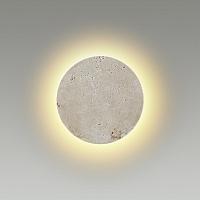6625/5WL HIGHTECH ODL24 бежевый/металл/травертин Настенный светильник IP20 LED 6W 3000K 220V TRAVERTINO